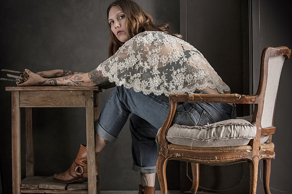 people-woman-old-chair-leaning-tools-lace-wood